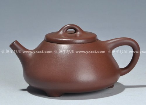 秦志强紫砂壶 子冶石瓢 