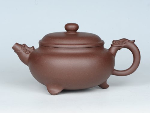 吴建荣紫砂壶 如意龙壶 