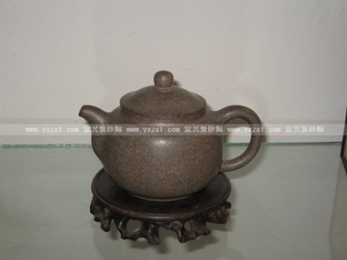 陈云岭紫砂壶 圆肩壶 