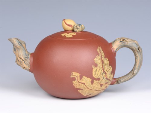 曾红清紫砂壶 - 寿桃 - 