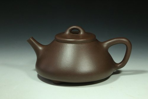 许亚均紫砂壶 子冶石瓢 