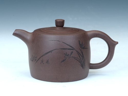 周奇鸣紫砂壶 井栏壶 