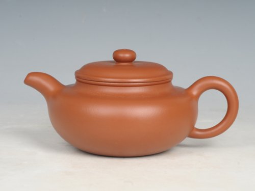 冯文娟紫砂壶 朱泥全手工仿古 