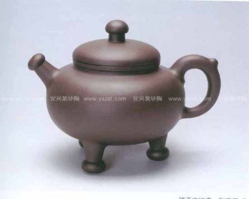 张庆成紫砂壶 顶天立地壶 