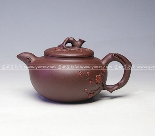任荣芬紫砂壶 圆梅 