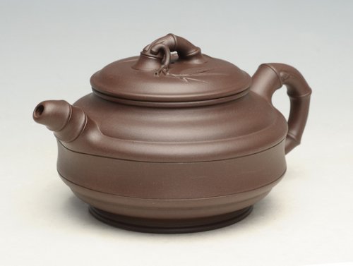 张惠琴紫砂壶 竹鼓1   400cc 