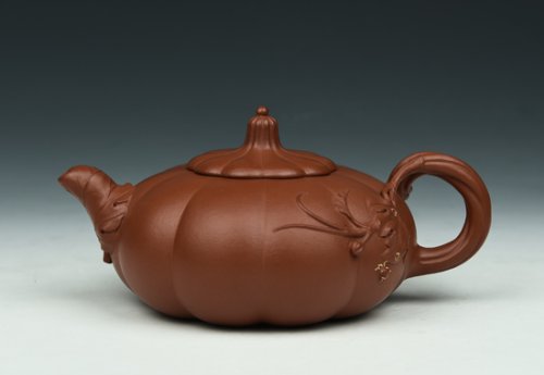 吴欢(大)紫砂壶 南瓜壶 