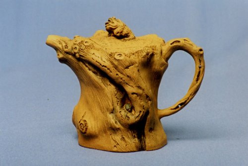 朱球紫砂壶 金蟾桩 