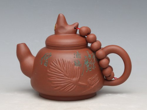 吴秋平紫砂壶 济公壶 