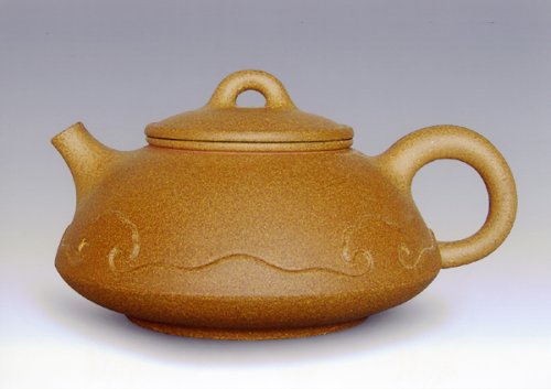 鲍玉美紫砂壶 吉祥如意 