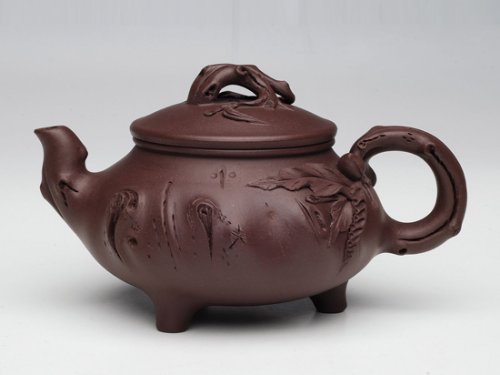 陈健紫砂壶 桃韵 