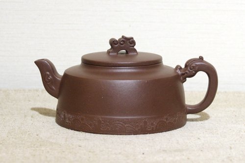 陈晨紫砂壶 龙行天下 
