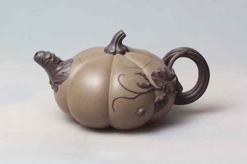 李彬紫砂壶 大南瓜 