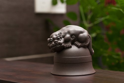 李爱民紫砂壶 蒲牢 