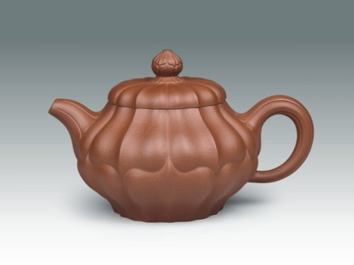 姜建荣紫砂壶 合菱 