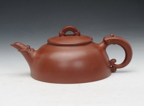 陈伟强紫砂壶 双龙戏水 