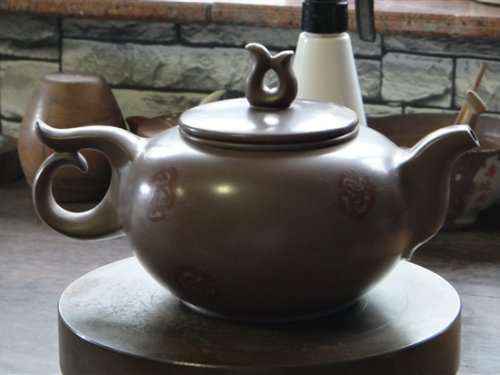 许敏芳紫砂壶 爱心壶 