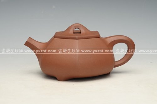 吕小华紫砂壶 六方石瓢 