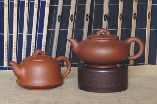王新妹紫砂壶 平安对壶 