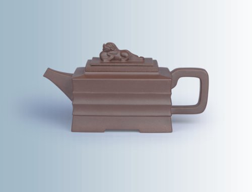 范卓群紫砂壶 玉带抽方 