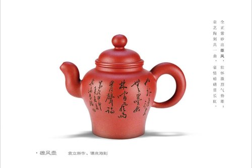 袁立新紫砂壶 雄风壶 