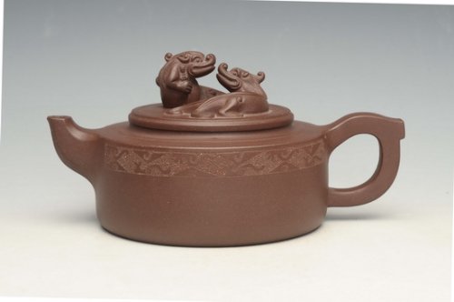 吴俊平紫砂壶 楚汉风云 