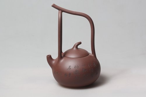 蒋亚芳紫砂壶 提瓢 