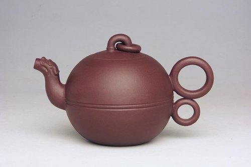 吴幼波紫砂壶 龙魂 