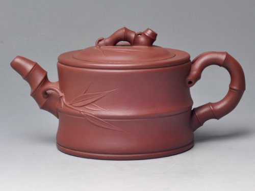 王福新紫砂壶 竹段（清水泥）35... 