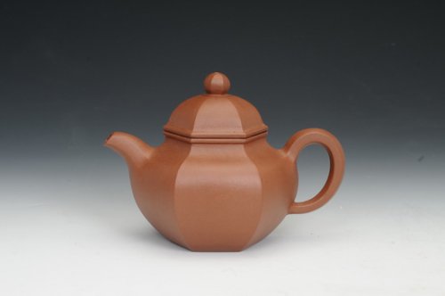 杨文华紫砂壶 六方掇球 