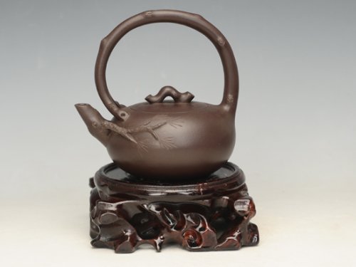 张佩紫砂壶 提梁  容量：150cc 