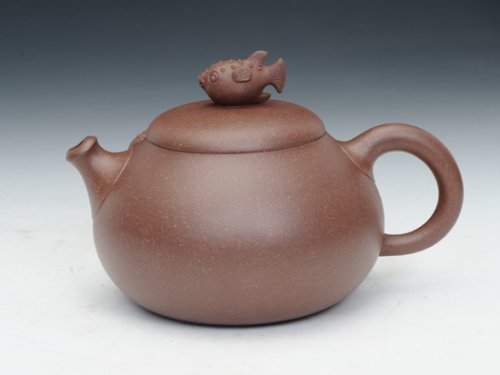 沈敏锋紫砂壶 鱼乐 