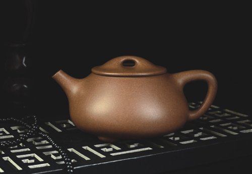 王旭生紫砂壶 石瓢 