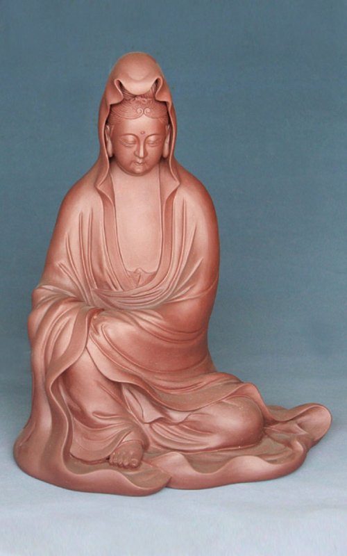 李正华紫砂壶 小仿明观音 