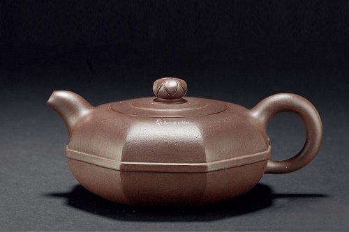 夏俊伟紫砂壶 八面玲珑 