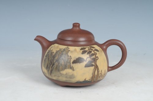 陈友林紫砂壶 匏瓜春色 