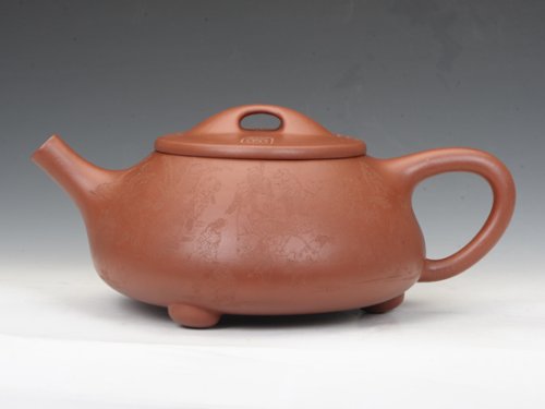 罗有财紫砂壶 石瓢 