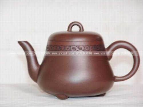 高瑞南紫砂壶 古钟壶 