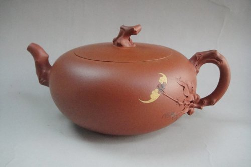 蒋志敏紫砂壶 桃花太阳 
