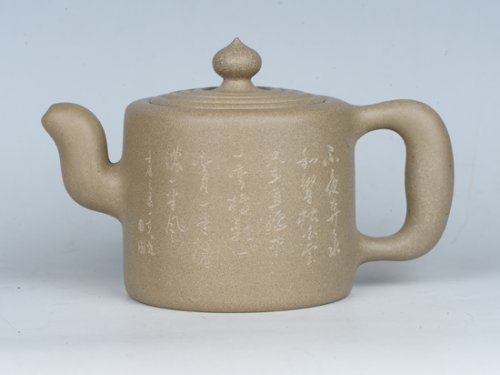 罗荣贤紫砂壶 年轮   泥料：段青泥 