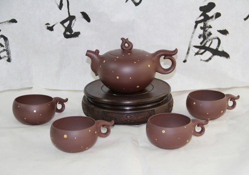 许频频紫砂壶 火焰套壶 