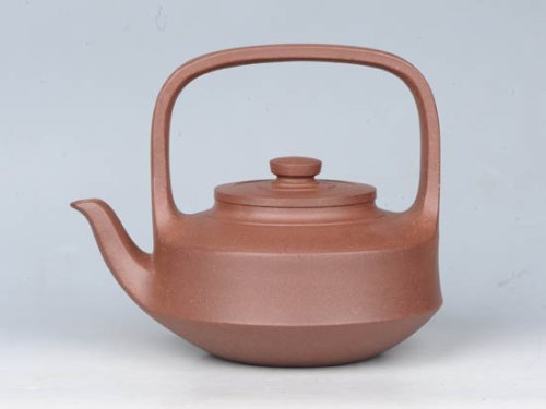 周庚大紫砂壶 提璧 