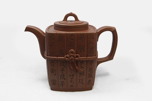 李昌鸿紫砂壶 竹简茶具 