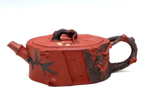 余颖紫砂壶 树桩壶  拼紫  ... 