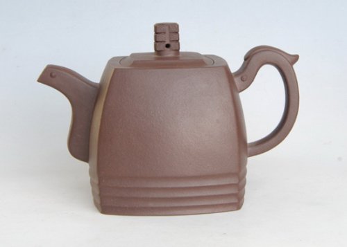 李彬紫砂壶 四方玉琮 