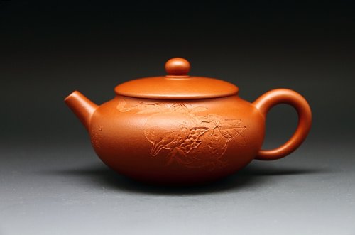 朱芊芊紫砂壶 多子多福 