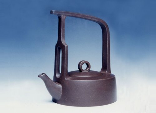 陈正初紫砂壶 鹧鸪提梁 300CC 