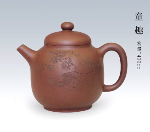 高祥芬紫砂壶 童趣 