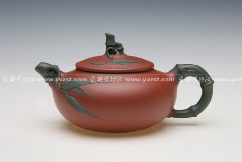 黄丽萍(大)紫砂壶 春竹 