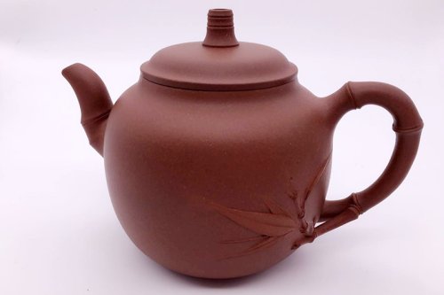 张梅玺紫砂壶 高竹 